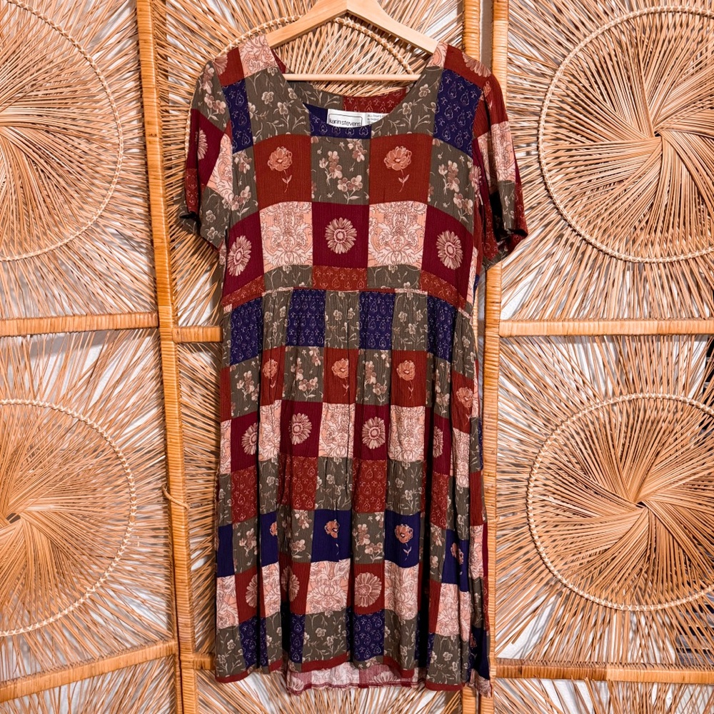 Vintage Karin Stevens Cottage-Core Dress SZ 6